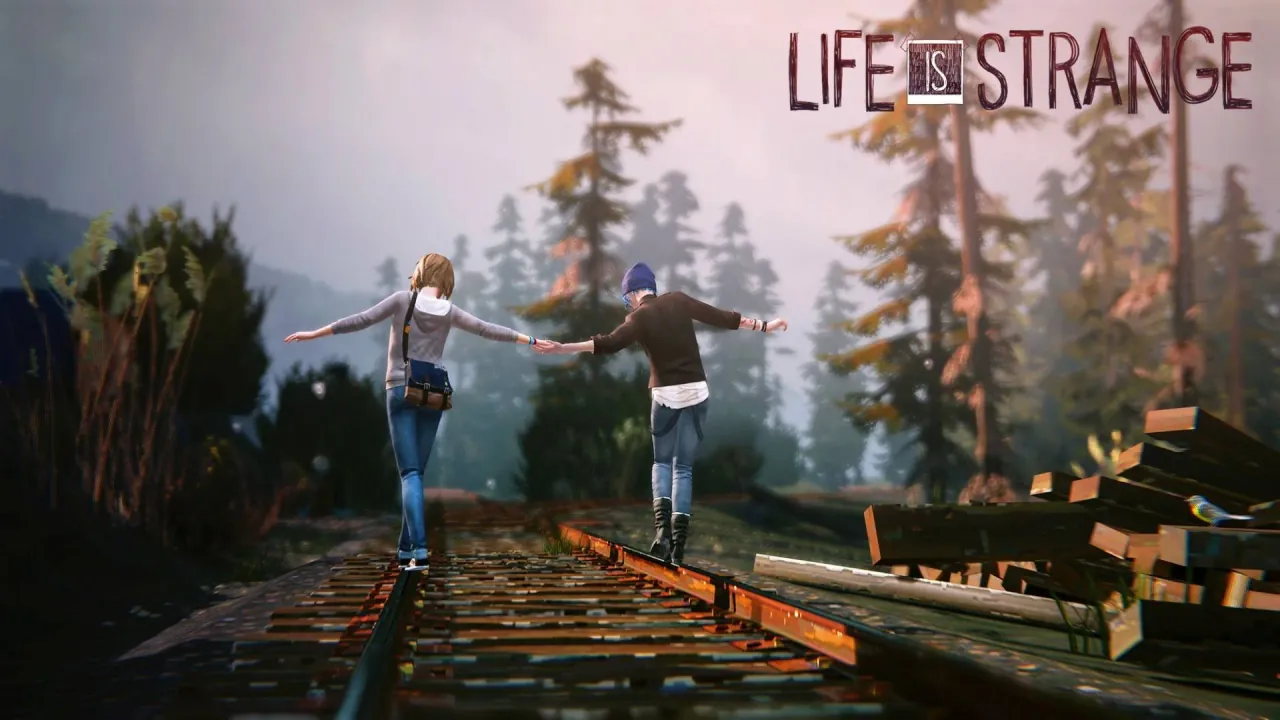 Max and Chloe in Arcadia Bay from Life is Strange